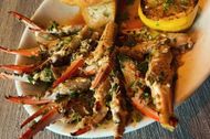 Spiced Garlic Crab Fingers from Roc South Cuisine. (image via Instagram/@rocsouthcuisine)